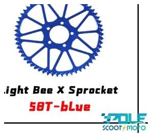 COURRONE 58 T BLEU