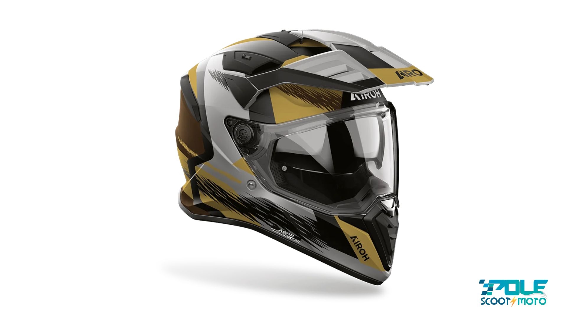CASQUE AIROH BADX-X AIRSPEED SAND MATT