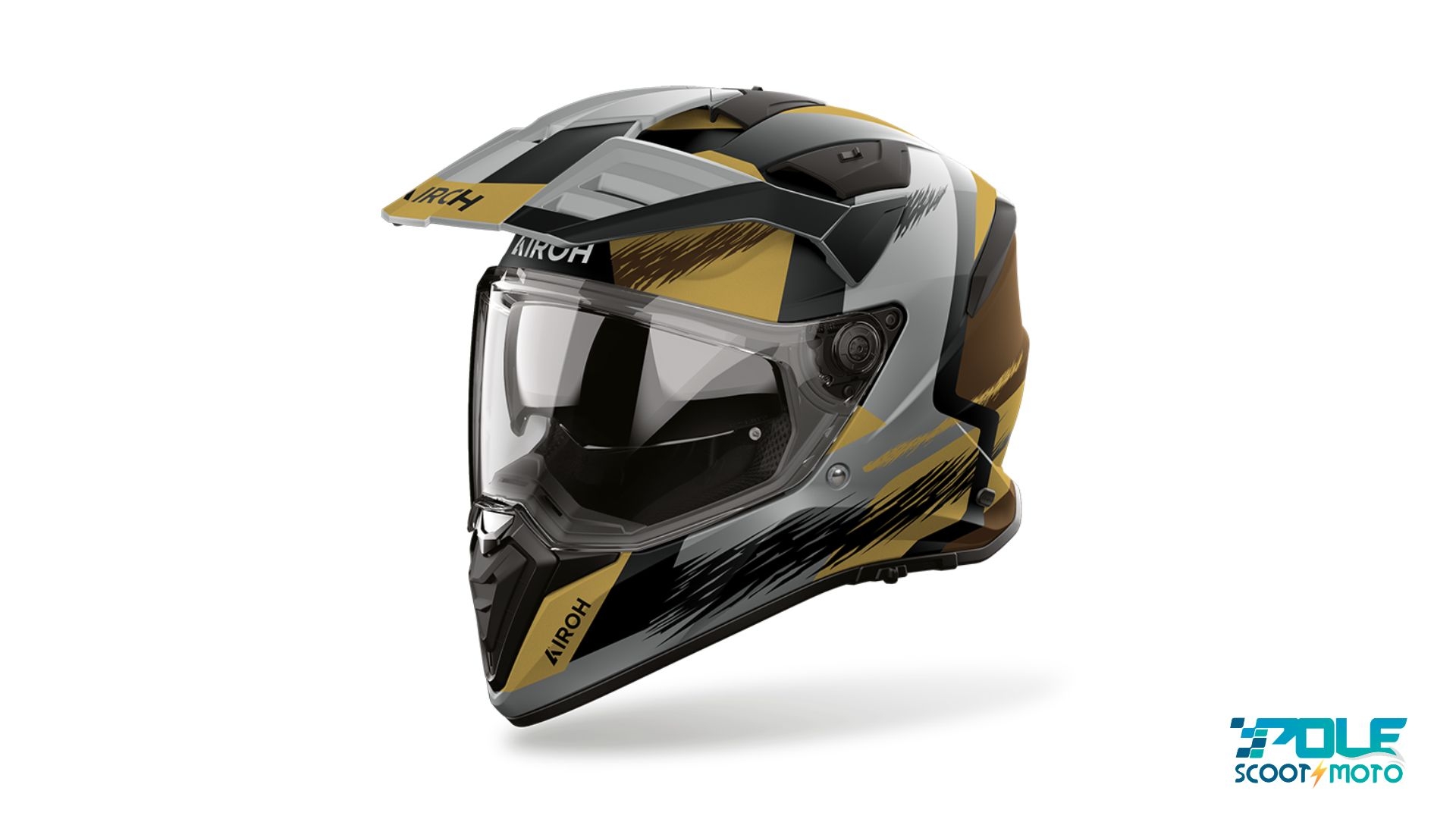 CASQUE AIROH BADX-X AIRSPEED SAND MATT – Image 2